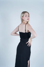 Load image into Gallery viewer, Date Night Dress Black

