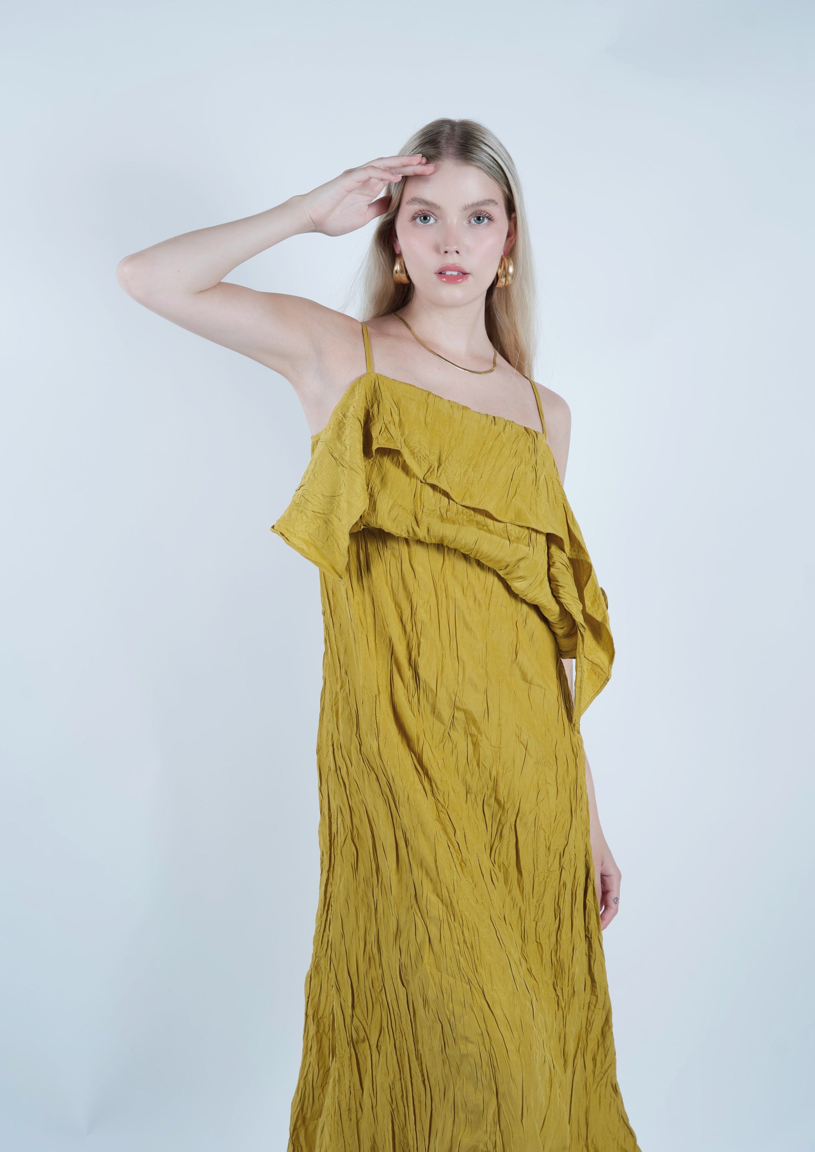 The Capri Dress Yellow