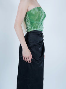 Maxi Slip Skirt Black
