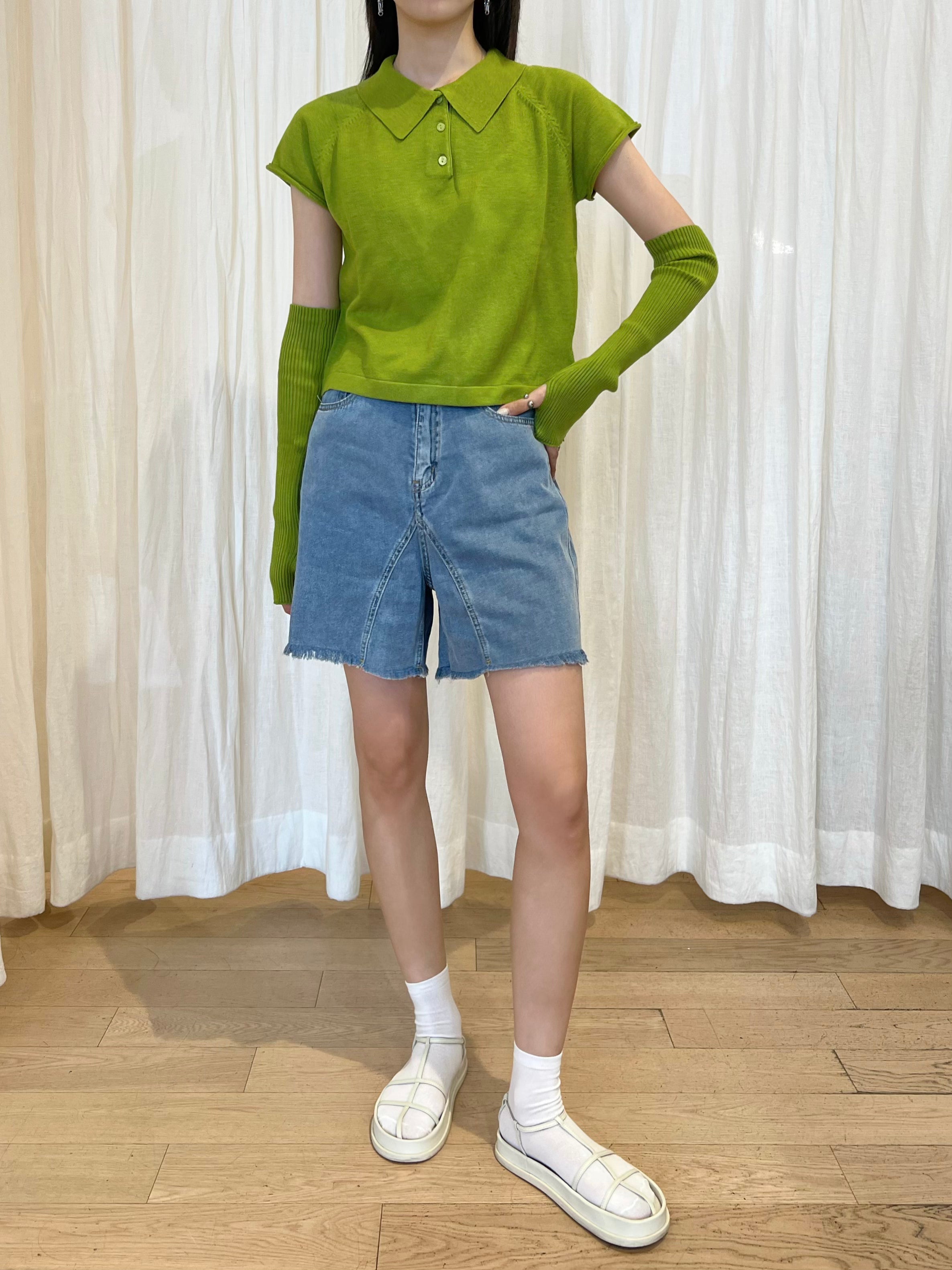 Le Boy Jean Shorts