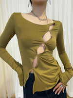 Load image into Gallery viewer, Camilla Top Olive
