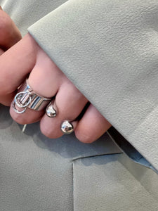 Oval Drop Ring