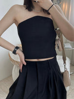 Load image into Gallery viewer, A-Styled Tube Top Black
