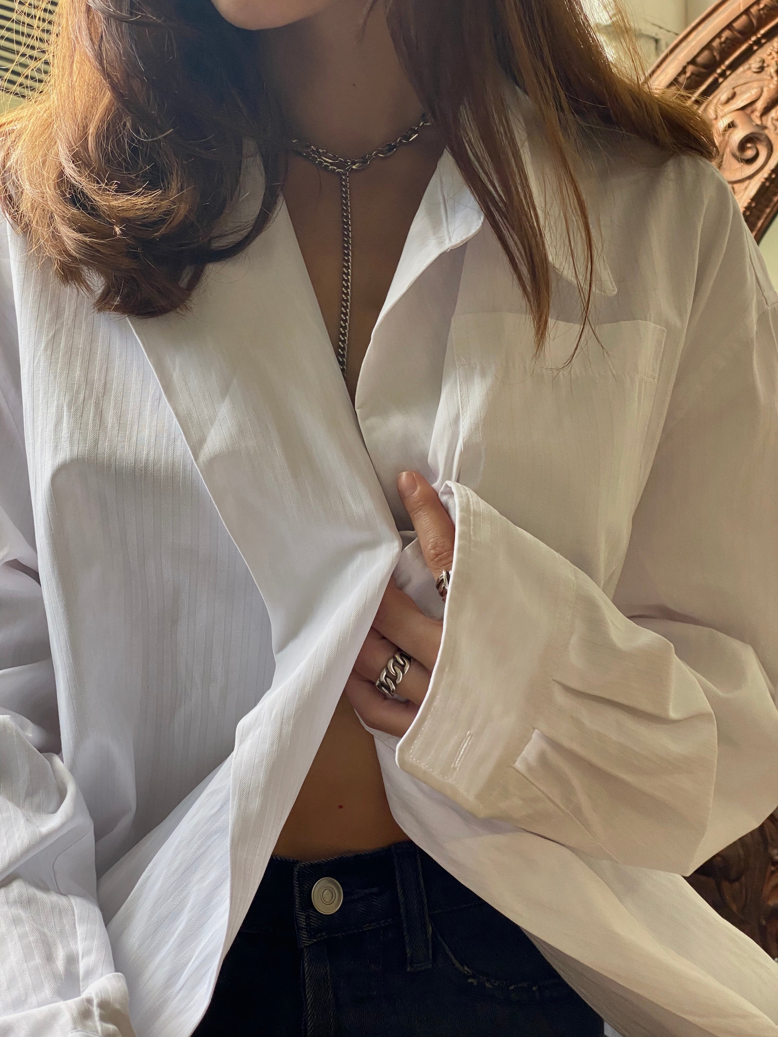 White Button-up