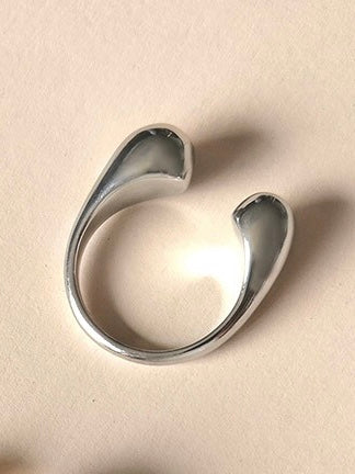 Oval Drop Ring