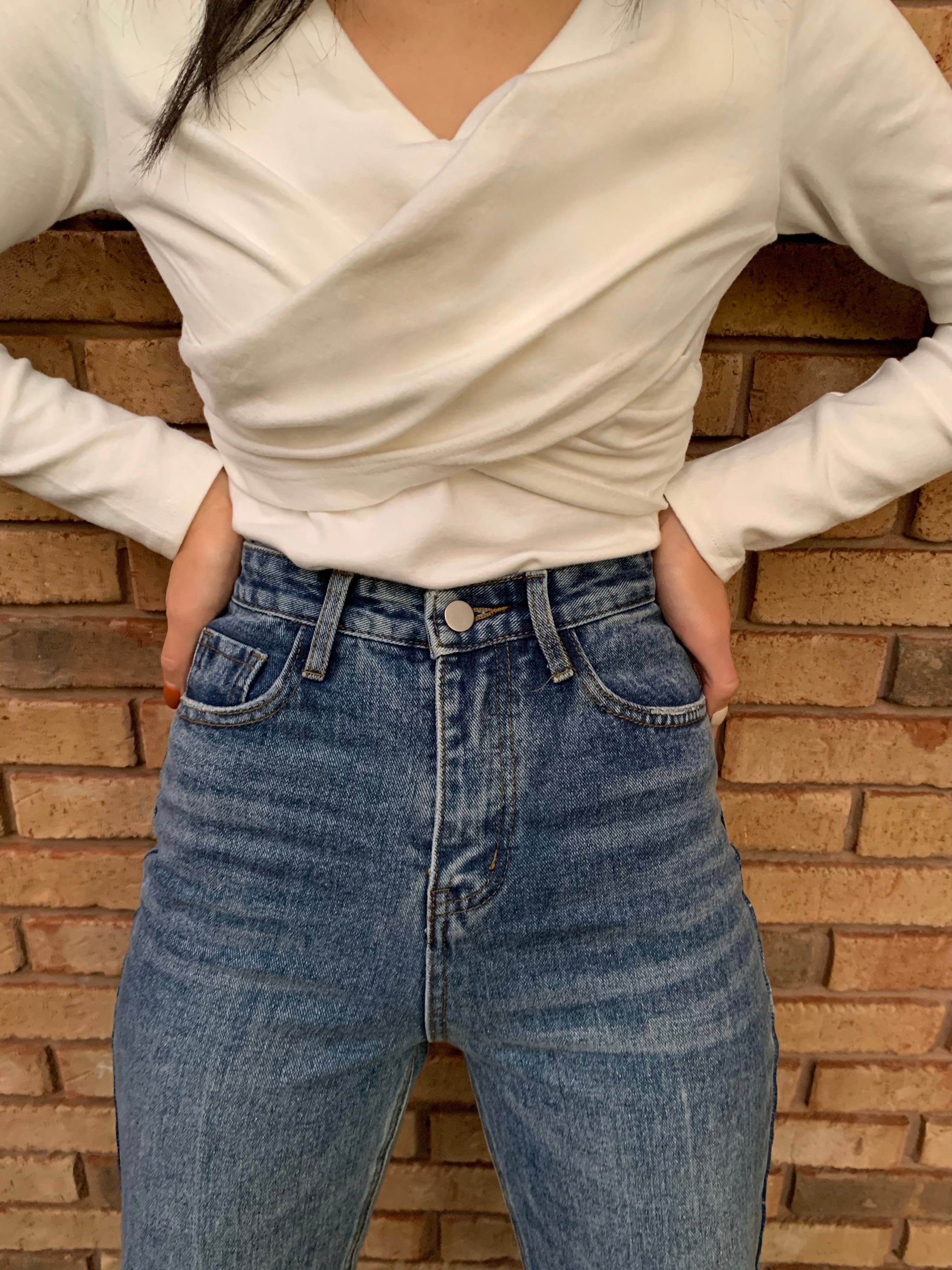 Mid Waist Jean