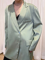 Load image into Gallery viewer, Satin Relaxed Blazer
