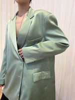 Load image into Gallery viewer, Satin Relaxed Blazer
