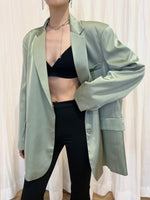 Load image into Gallery viewer, Satin Relaxed Blazer
