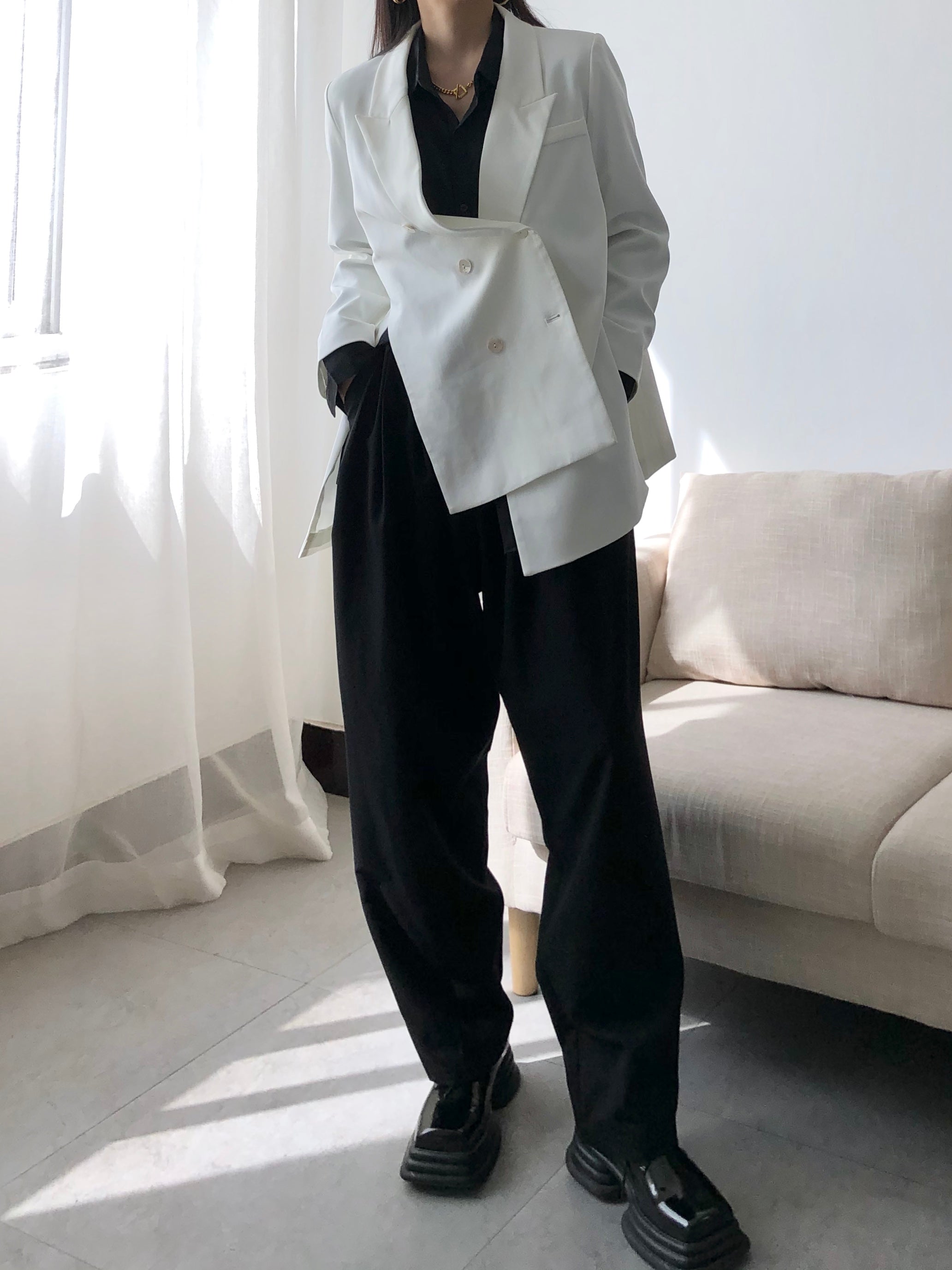 Monaco Blazer White