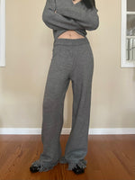 Load image into Gallery viewer, Tessa Knit Trousers Grey
