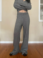 Load image into Gallery viewer, Tessa Knit Trousers Grey
