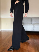 Load image into Gallery viewer, Tessa Knit Trousers Black
