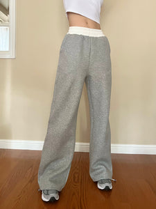 High Waisted Sweatpants Grey