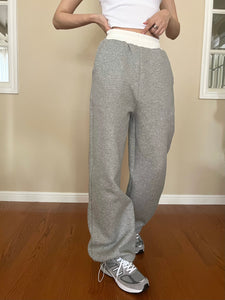 High Waisted Sweatpants Grey