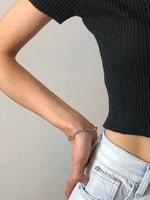 Load image into Gallery viewer, Chain Toggle Bracelet
