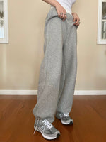 Load image into Gallery viewer, High Waisted Sweatpants Grey
