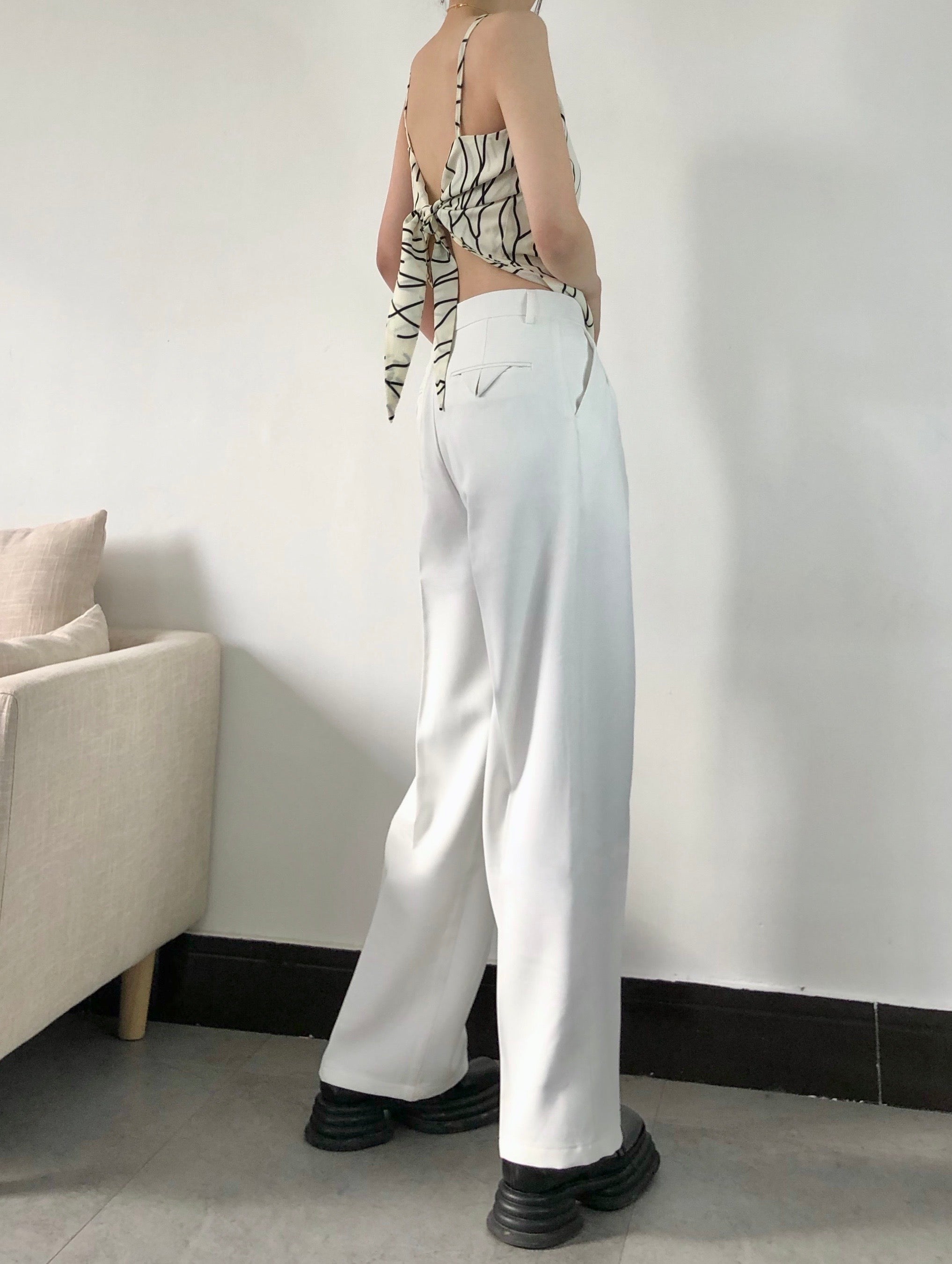 Alex Pant White