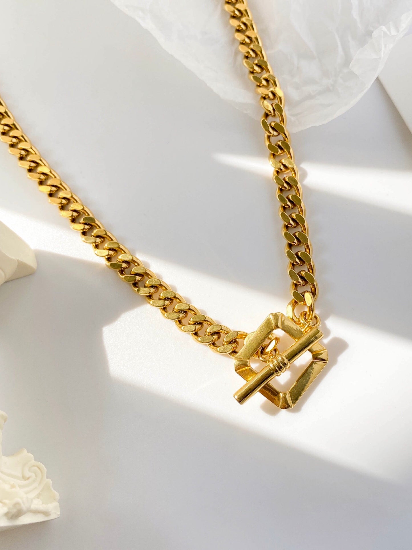 Brooklyn Gold Necklace