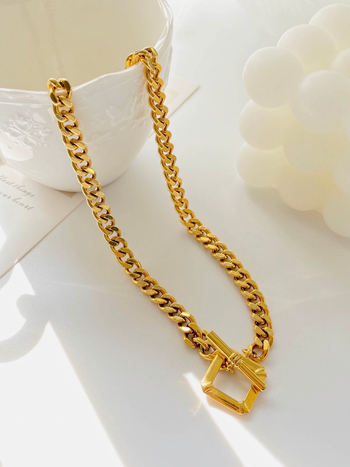Brooklyn Gold Necklace