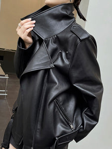 Oversized Biker Jacket