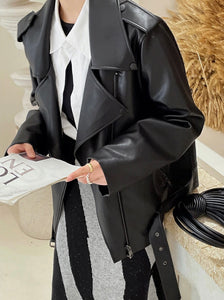 Oversized Biker Jacket