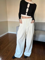 Load image into Gallery viewer, Two Piece Chloe Top Black
