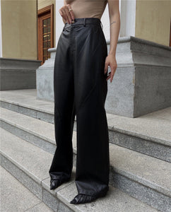 Vegan Leather Pants