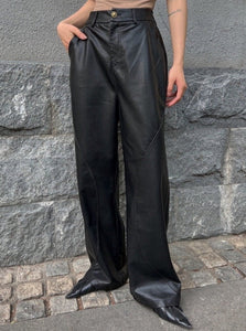 Vegan Leather Pants