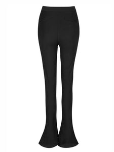 Fitted Flare Pants