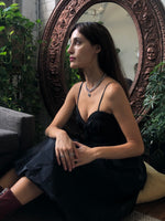 Load image into Gallery viewer, Coin Layered Collar Bone Chain Silver
