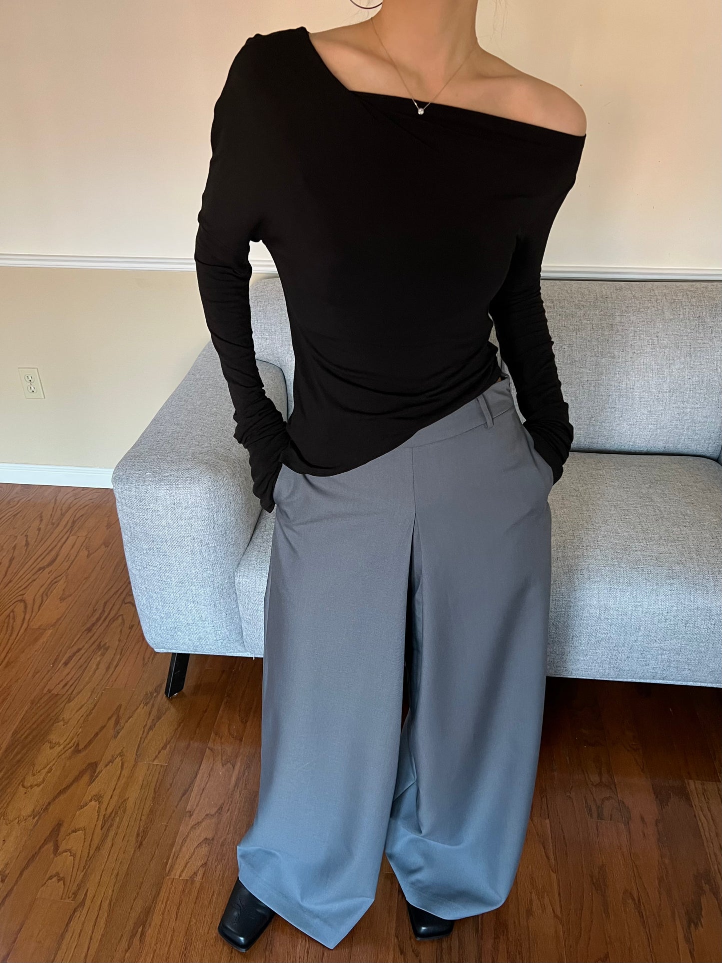 Flared Bottom Trousers