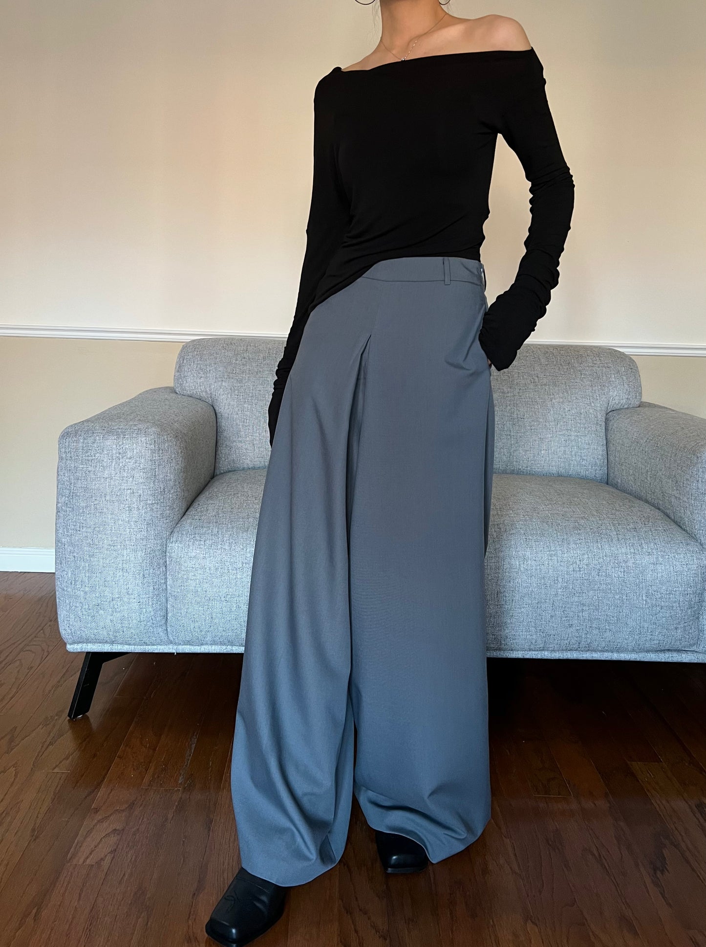 Flared Bottom Trousers