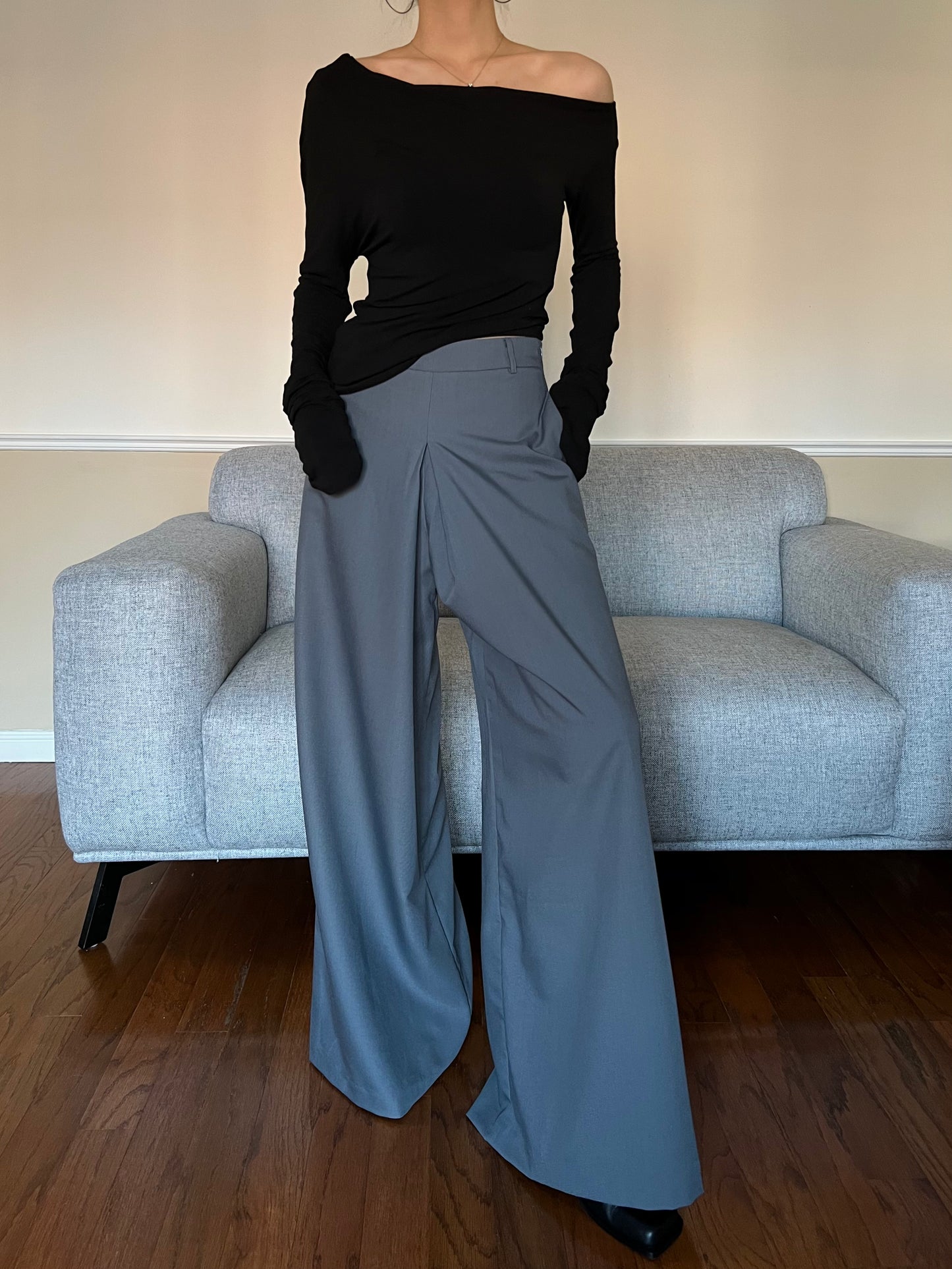 Flared Bottom Trousers