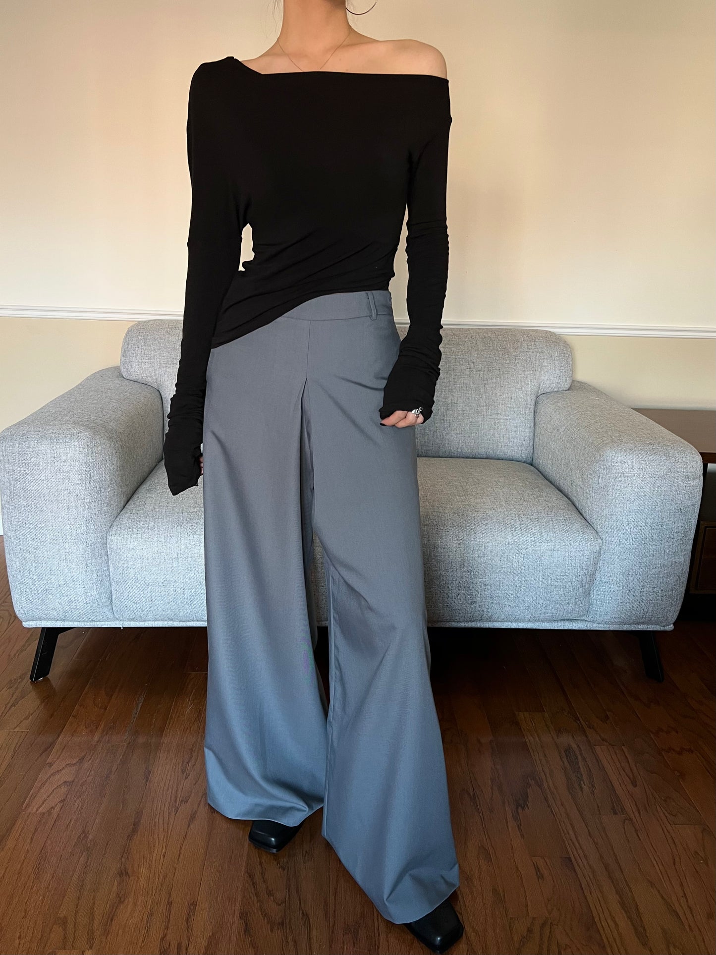 Flared Bottom Trousers
