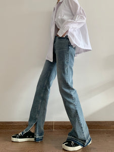 Cut Flare Jeans