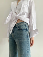 Load image into Gallery viewer, Cut Flare Jeans
