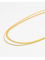 Load image into Gallery viewer, Gold Two Chain Necklace
