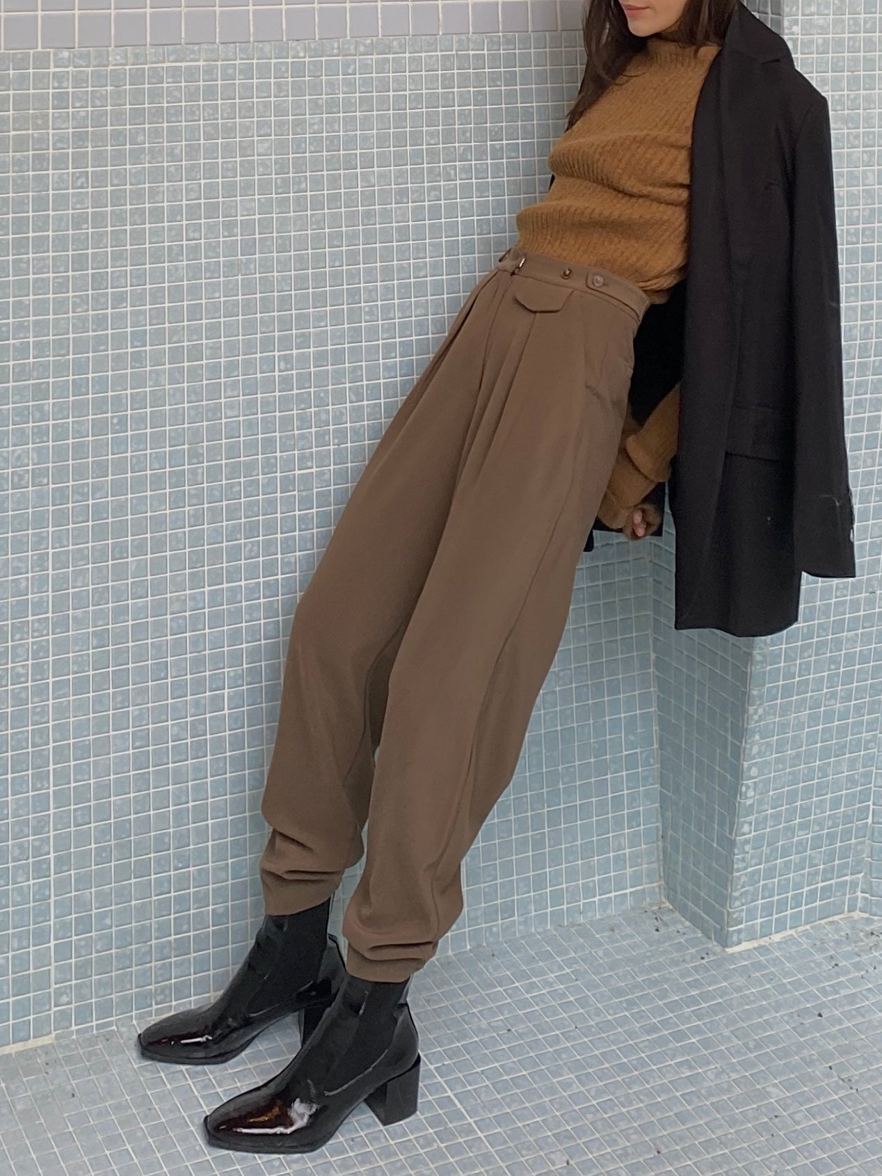 The Chelsea Pant Teddy Brown