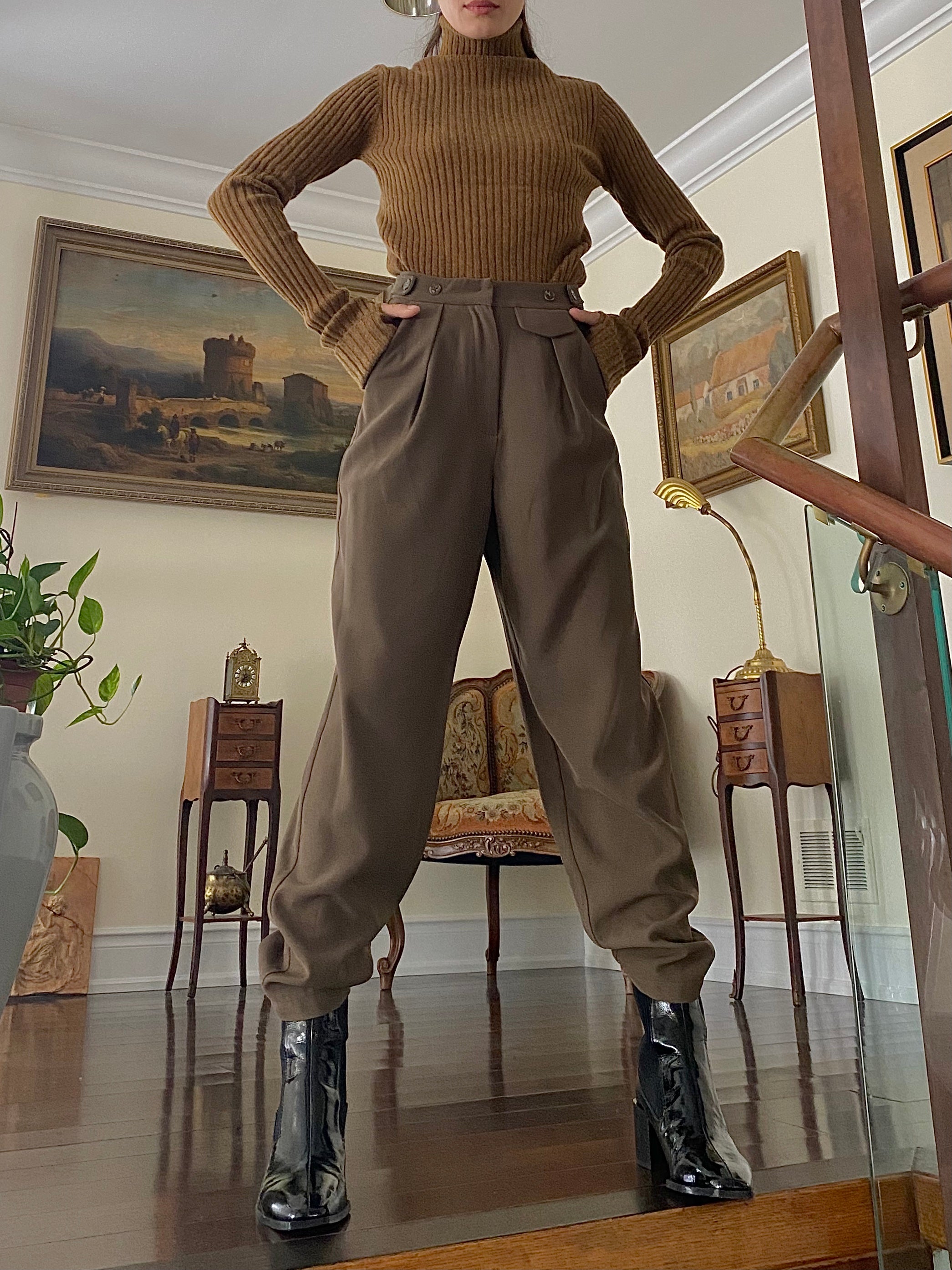 The Chelsea Pant Teddy Brown