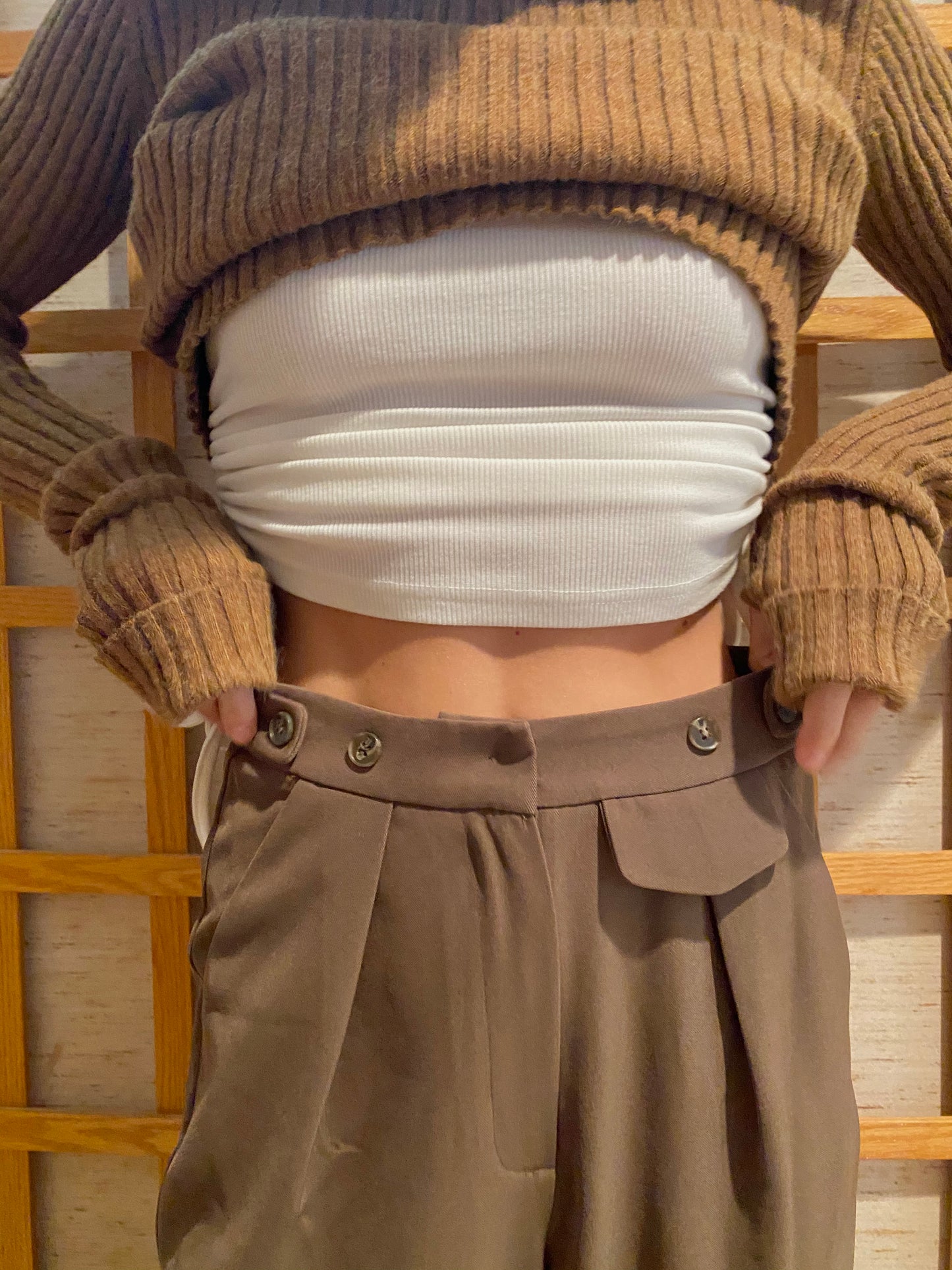 The Chelsea Pant Teddy Brown