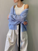 Load image into Gallery viewer, Tiffany Cardigan Azure
