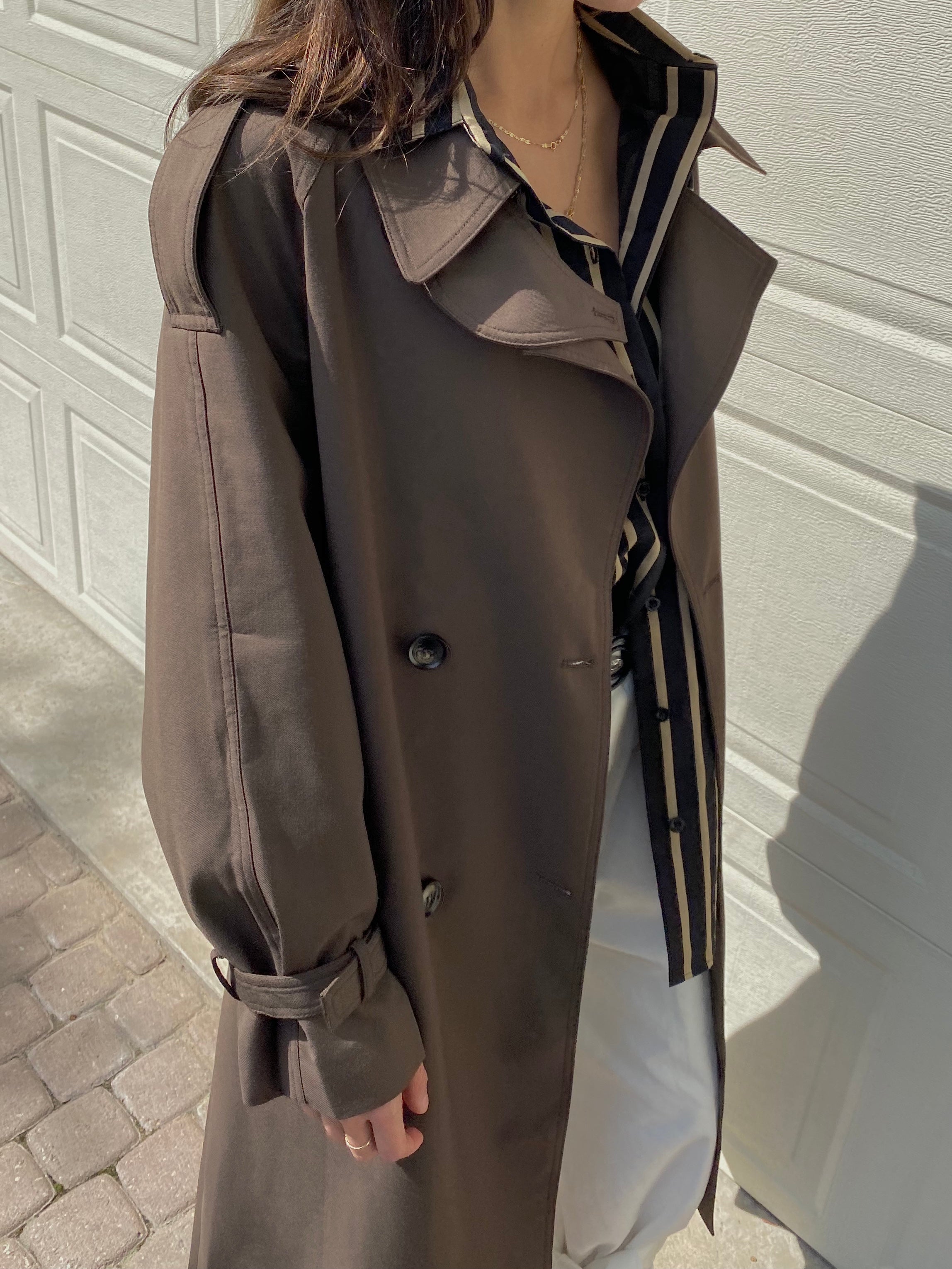 The London Trench Cocoa Brown