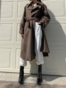 The London Trench Cocoa Brown