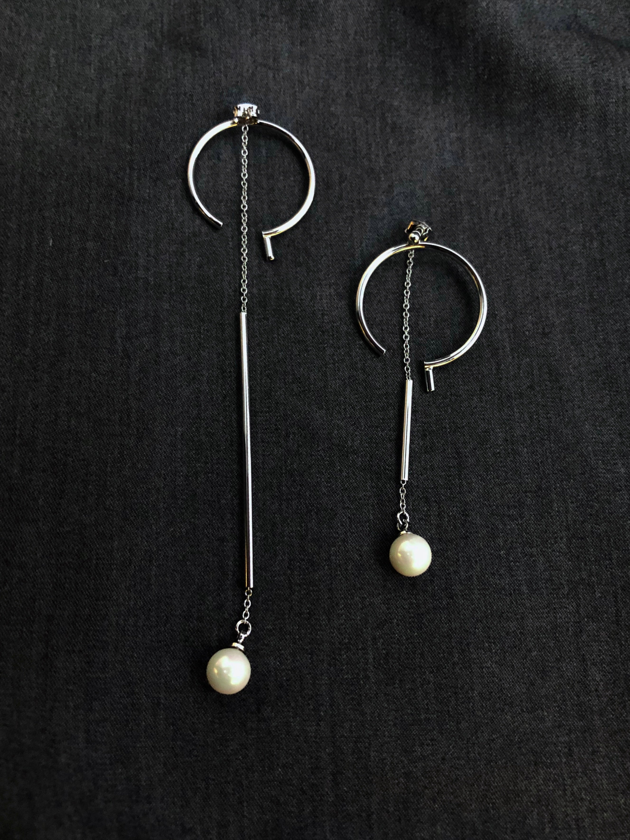 Hoop Drop Earrings