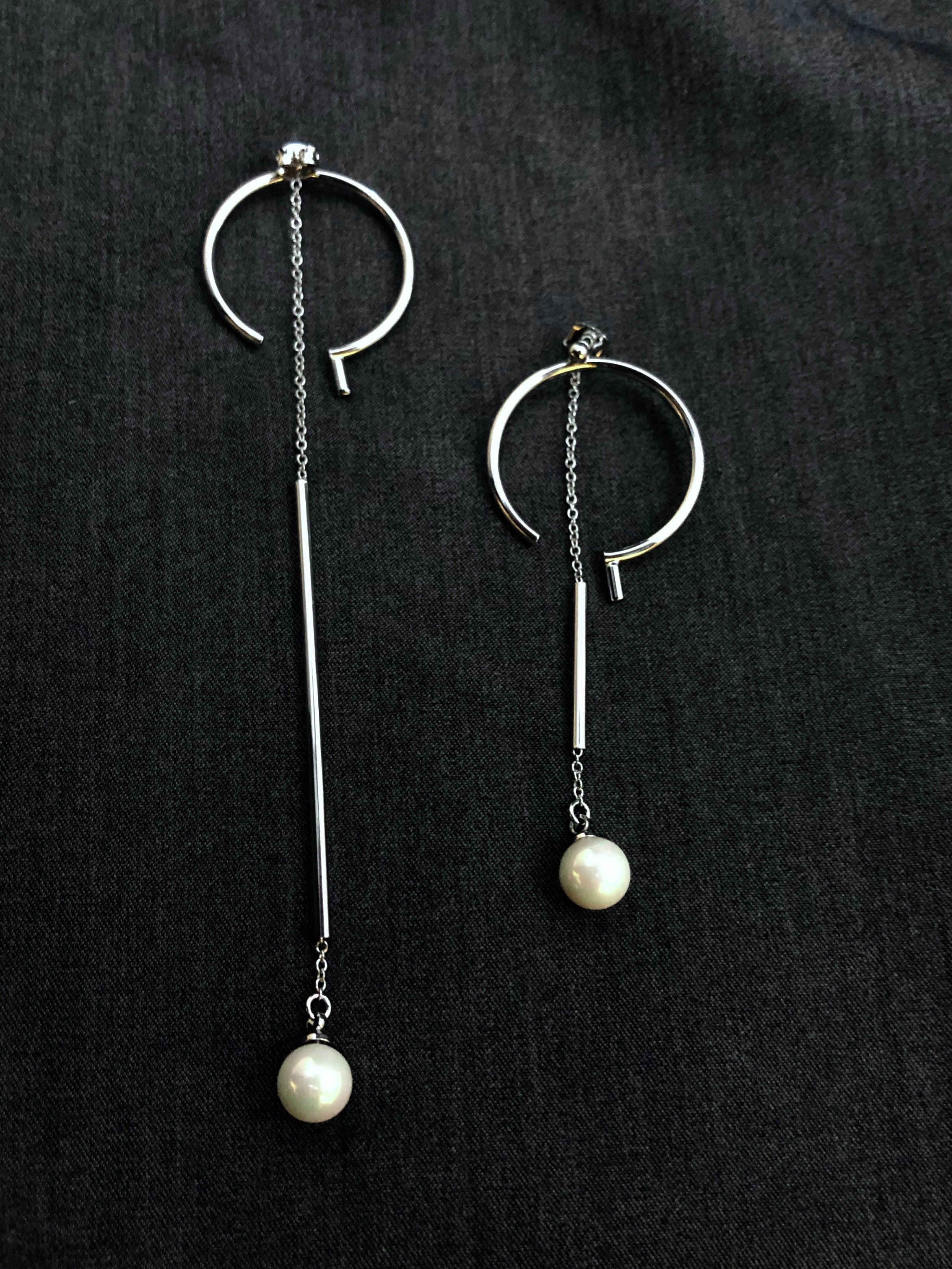 Hoop Drop Earrings