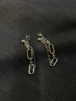 Load image into Gallery viewer, Chain Drop Earrings
