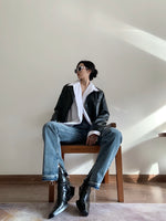 Load image into Gallery viewer, Cut Flare Jeans
