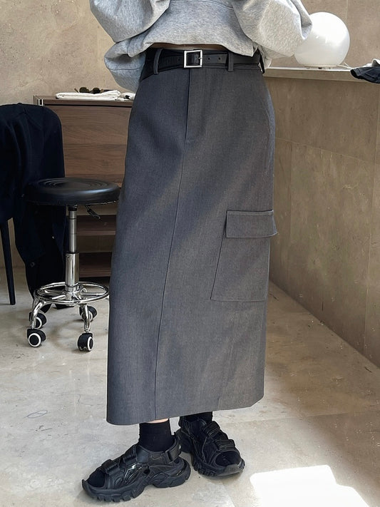 Cassidy Skirt Grey