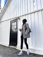 Load image into Gallery viewer, Fayette Blazer Grey Stripe
